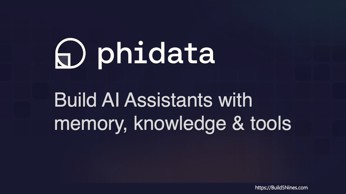 Introduction To Building AI Agents With Phidata And Python