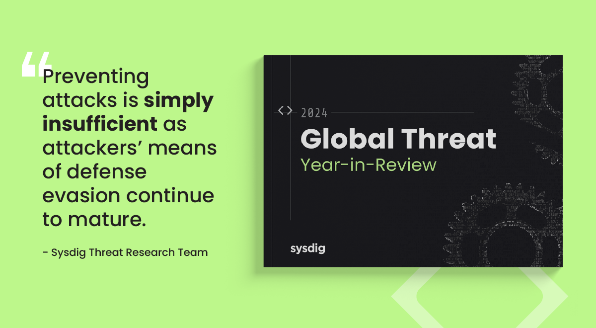 Sysdig 2024 Global Threat Report