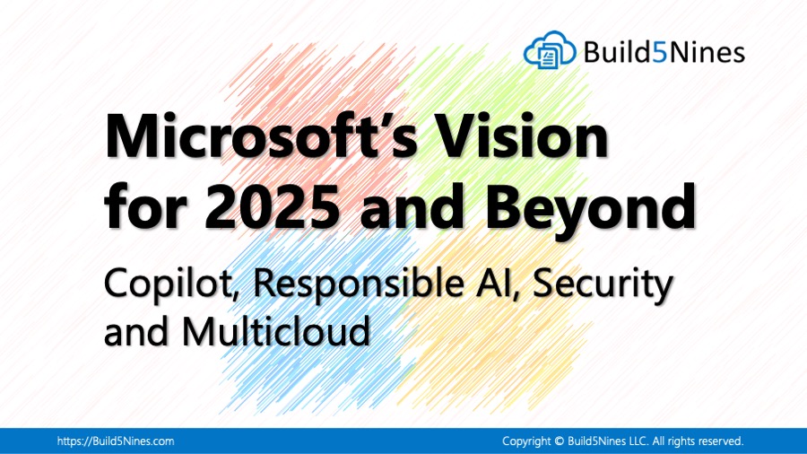 Microsoft's Vision for 2025 and Beyond: Copilot, Responsible AI, Security and Multicloud 6